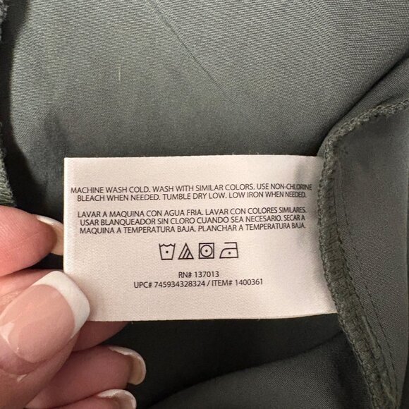 Orvis Green Skort Womens Sz Medium Built-In Shorts Lightweight Comfy Activewear - Picture 6 of 9